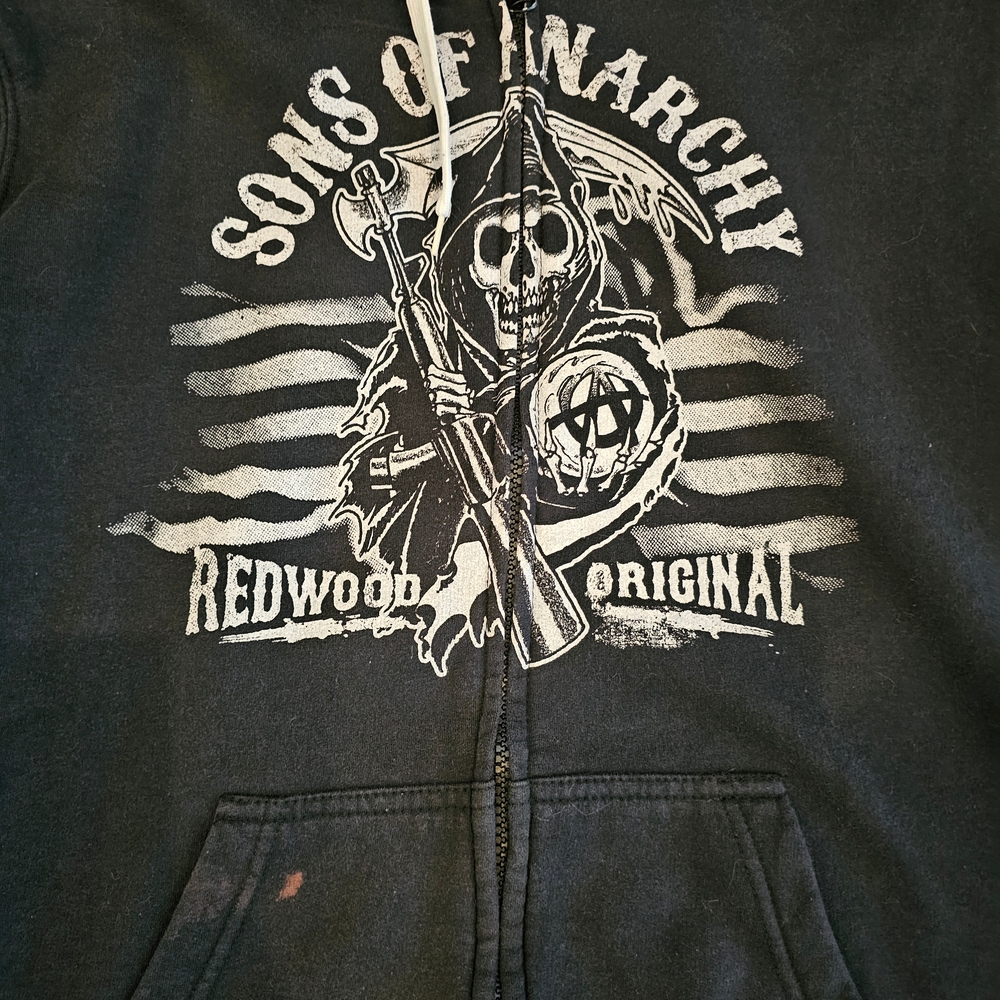 Sons of Anarchy Black Hoodie - Picture 4 of 5
